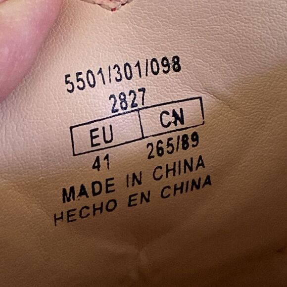 Zara Oxfords Tan Nude Patent Leather Red Heart Tongue Platform Wingtip Shoes - Picture 14 of 14